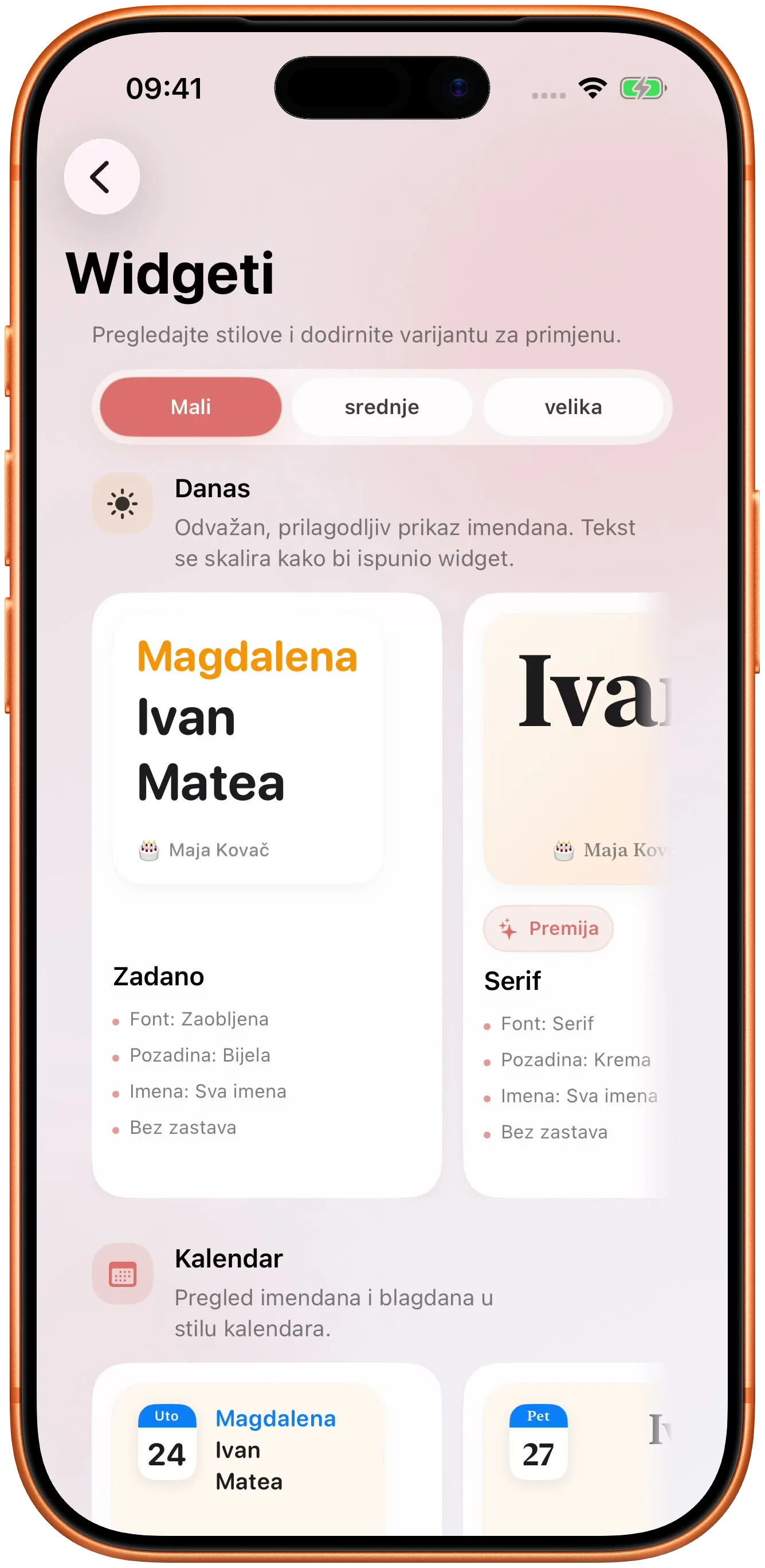 Widget koji odgovara bez otvaranja aplikacije.